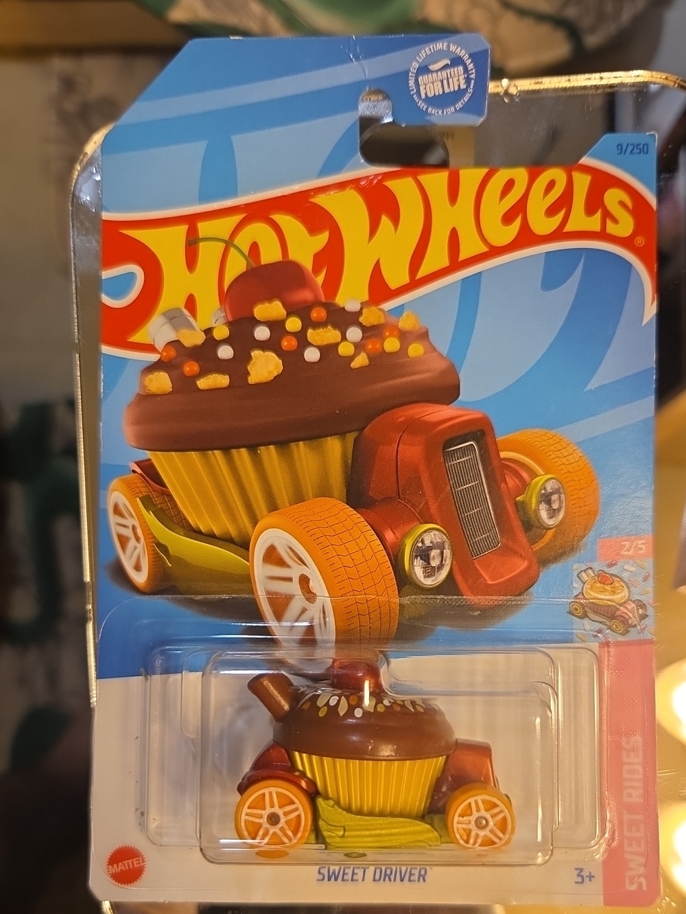 Mattel Hot Wheels Sweet Driver - Brown, Yellow & Orange